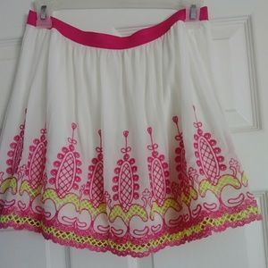 MITTOSHOP - Lace Scalloped Skirt